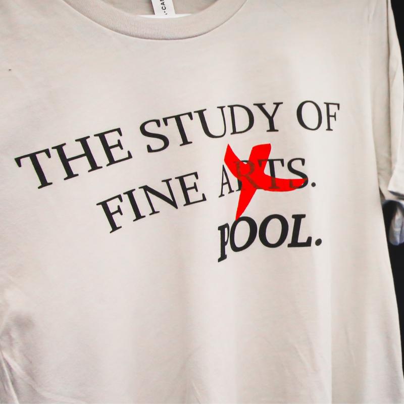 The Study of Fine Arts (Pool) Unisex T-Shirt