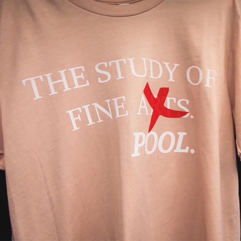 The Study of Fine Arts (Pool) Unisex T-Shirt